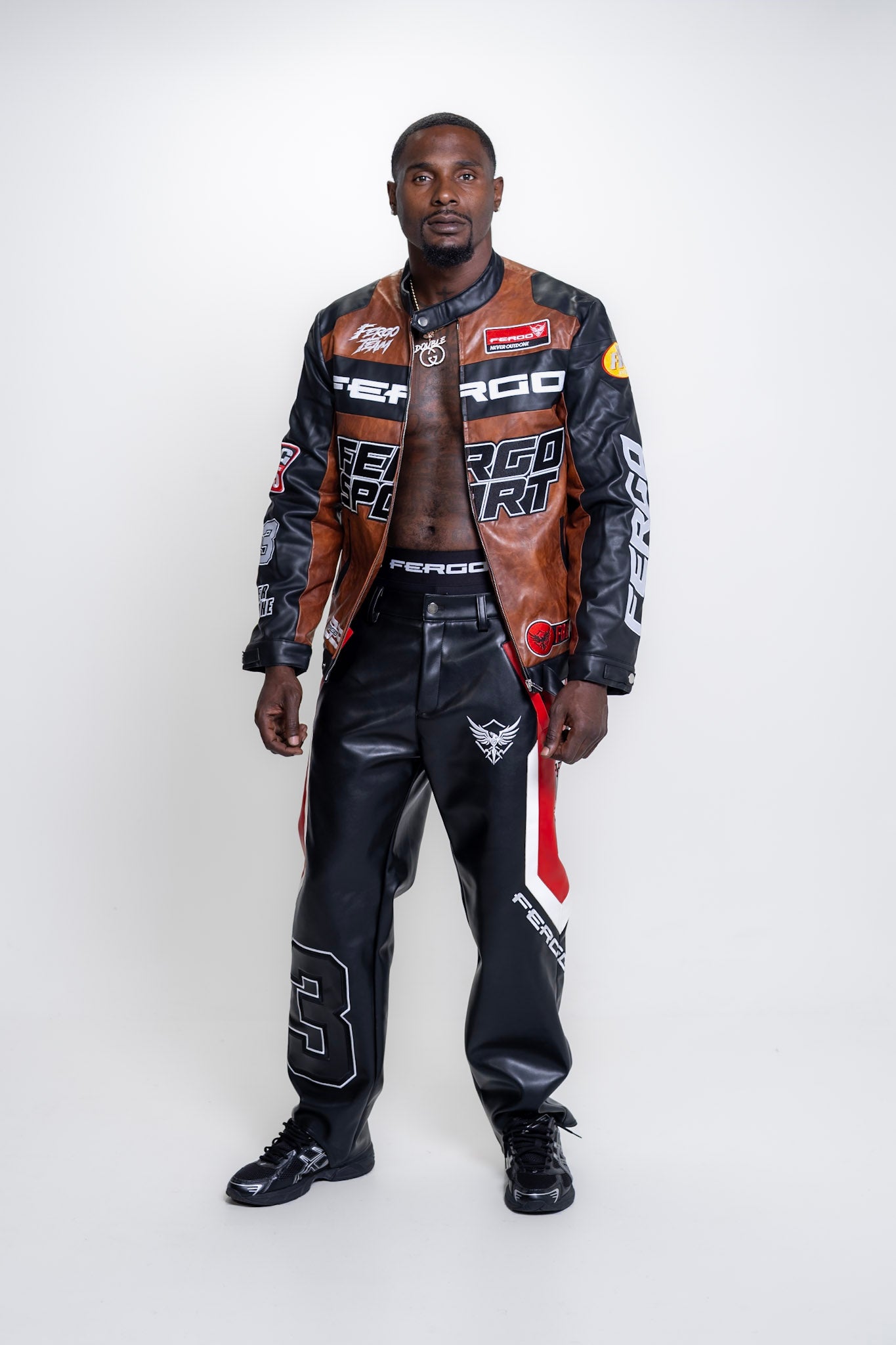 Phoenix J1 & BP1 Jacket and Black Pants