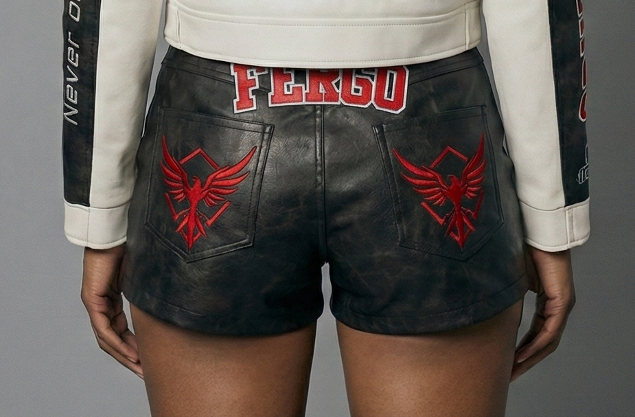 Phoenix Ladies shorts | Black and White