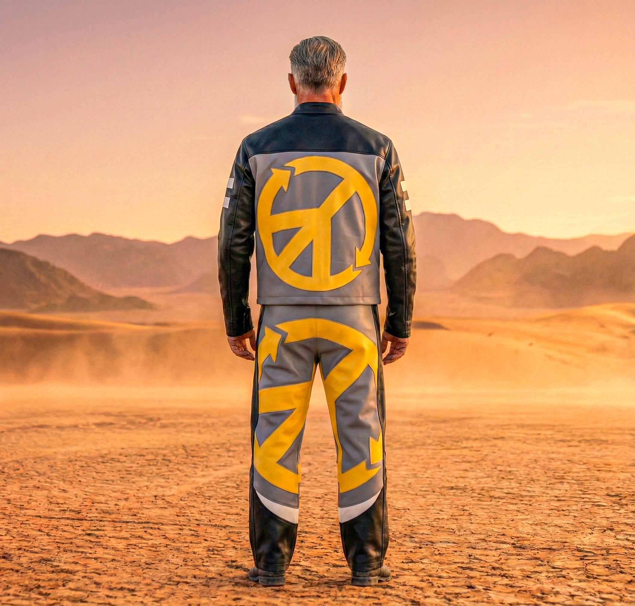 Peace in Gray Jacket