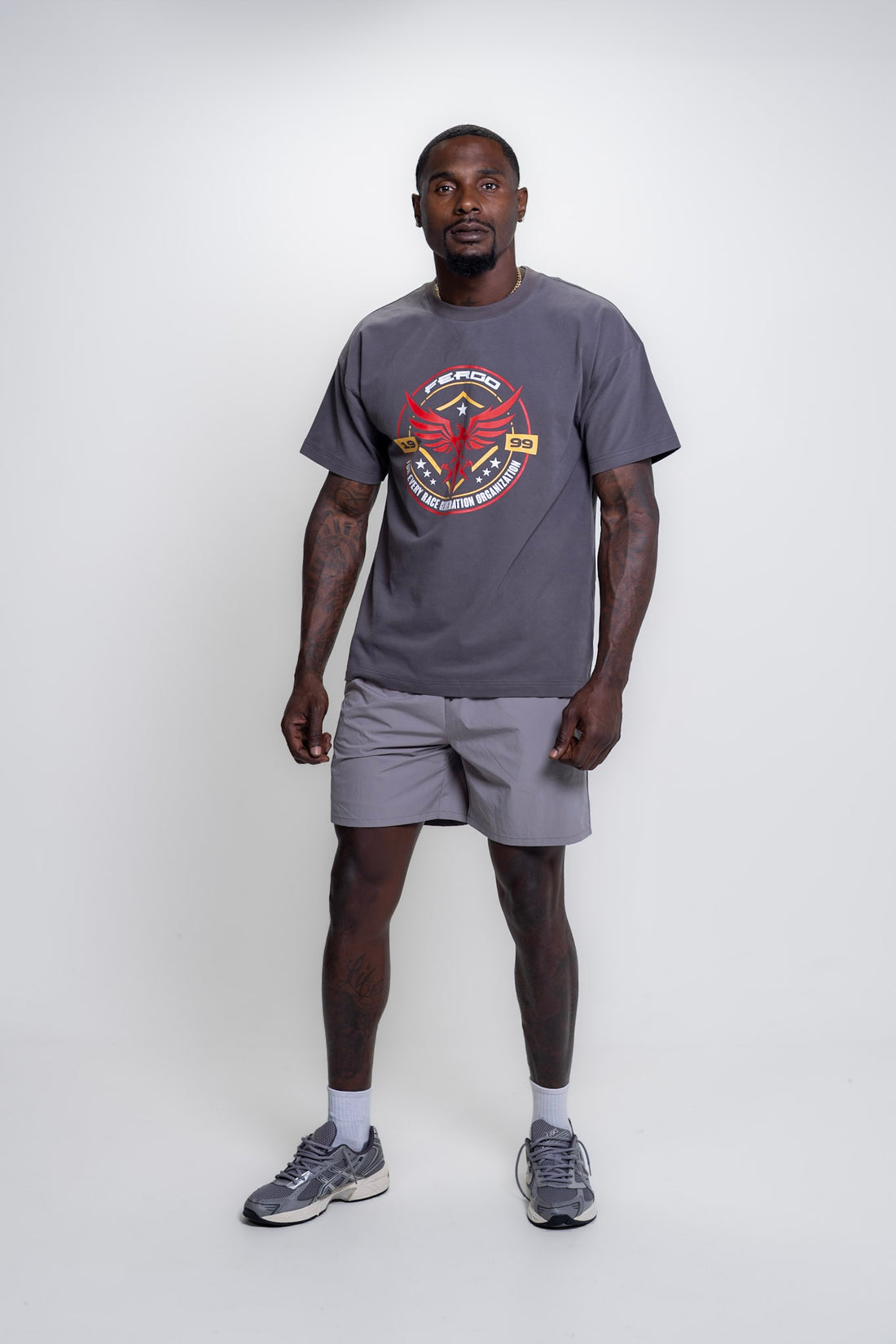 Phoenix Affirm Tee | Charcoal