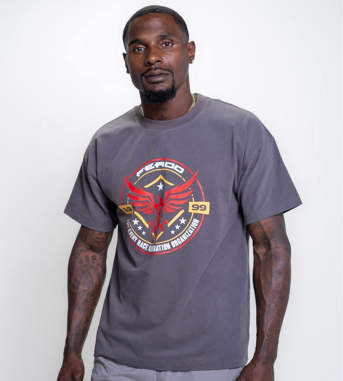 Phoenix Affirm Tee | Charcoal