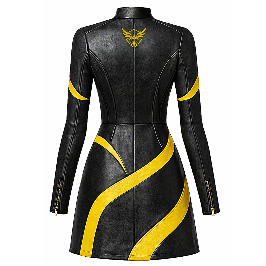 Pulse Kinetic Mini Dress | Modern Leathers Collection