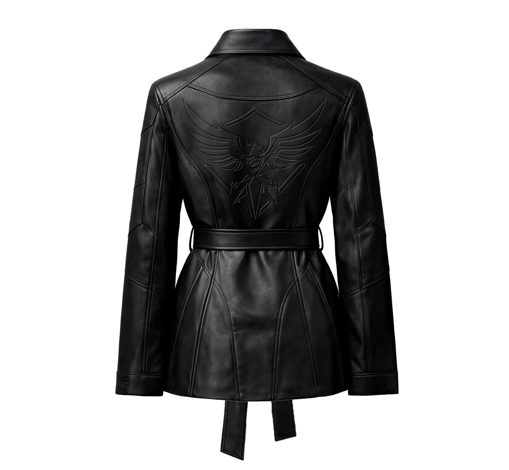 Sovereign Belted Leather Jacket | Timeless Collection