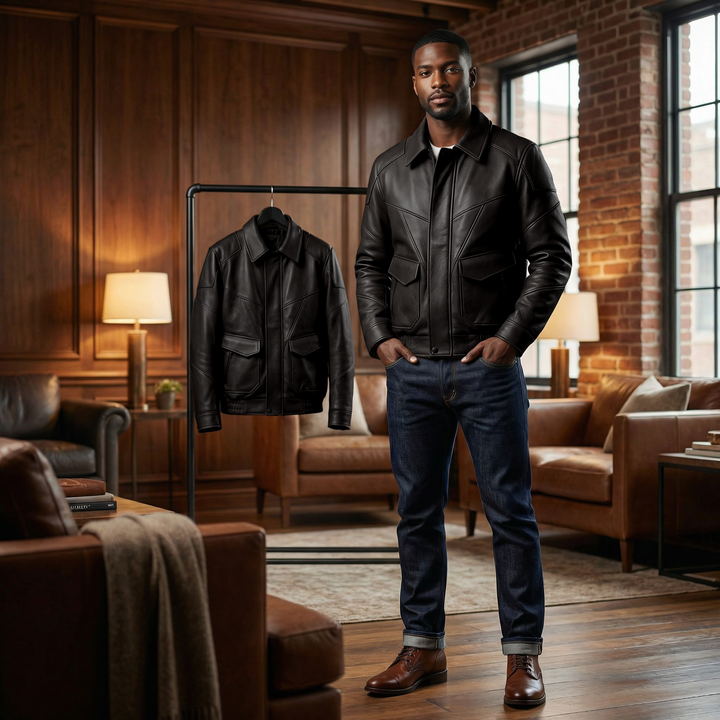 Legacy Leather Jacket | Timeless Collection