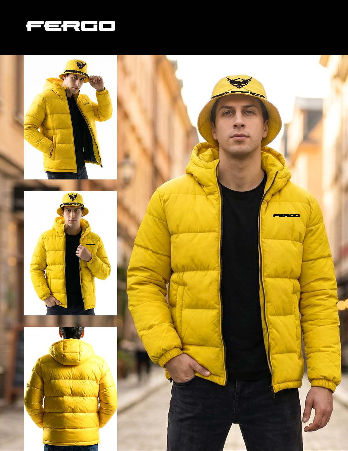 Volt Puffer Jacket | Electric Yellow