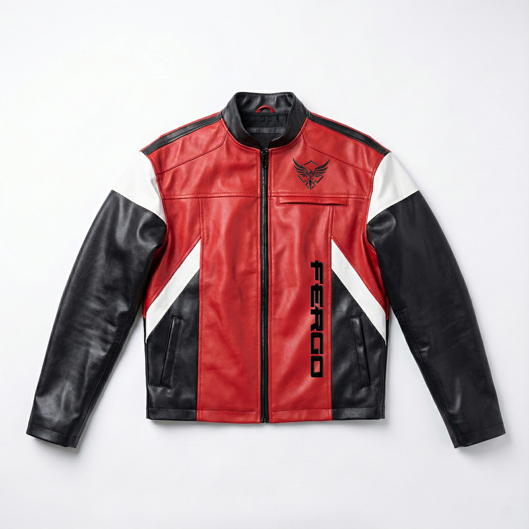 Phoenix Red Jacket and Black Pants